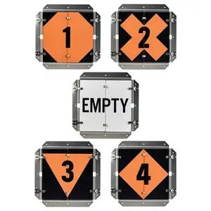 Department of Defense Fire Division Flip Signs