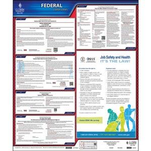 Federal Labor Law Poster with FMLA Notice