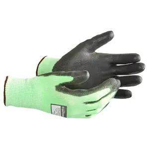 J. J. KellerĀ® SAFEGEARĀ® Polyurethane Coated Cut Level A4 Gloves