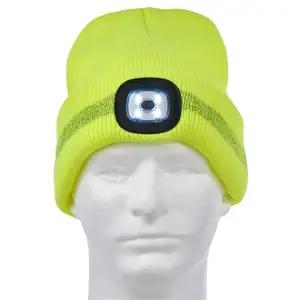 J. J. Keller® SAFEGEAR® Unisex Beanie with Rechargeable Light