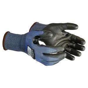 J. J. KellerĀ® SAFEGEARĀ® Bladestop Polyurethane Dip A5 Glove
