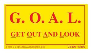 Get Out And Look (G.O.A.L.) Label - Yellow Vinyl