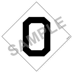 HazCom Numbers Package - NFPA® Digit #0