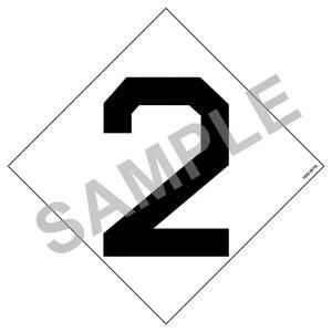 HazCom Numbers Package - NFPA® Digit #2