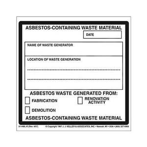 Asbestos-Containing Waste Material Package Marking