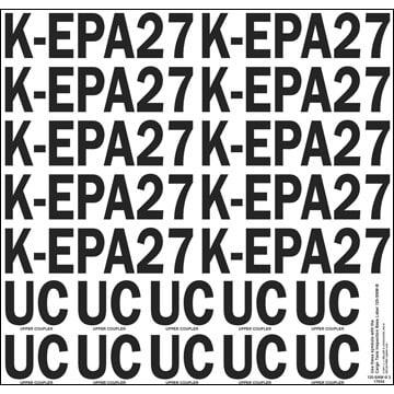 Test & Inspection Label - K-EPA, UC