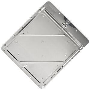 Stainless Steel Placard Holder w/Back Plate