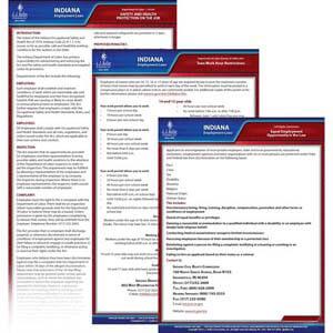 Indiana & Federal Electronic Labor Law Poster Management Service