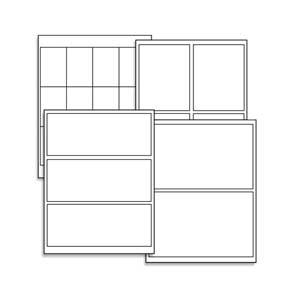 Blank Labels - Sheets