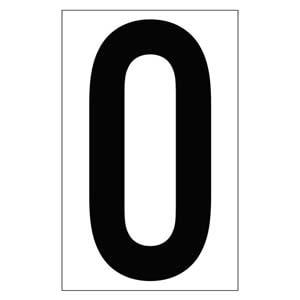 Individual 3.5" Vinyl Numbers