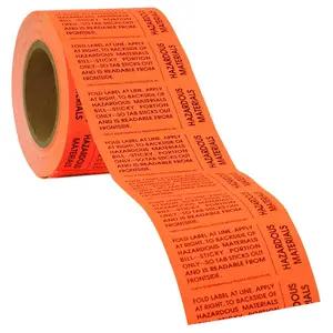 Hazardous Materials Tabs