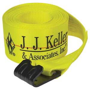 J. J. Keller® Winch Strap w/Flat Hook