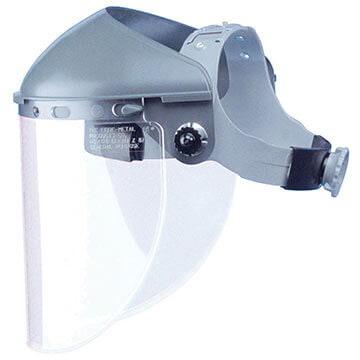 Fibre-Metal® F400 Medium-Duty Faceshield Headgear 4" Crown Protector