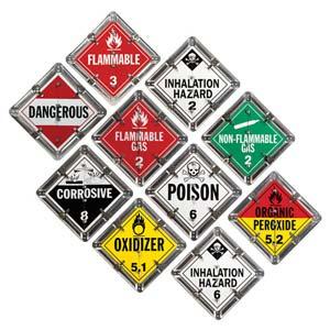 Aluminum Flip Placard - 10 Legend, Worded, White or Unpainted Back Plate, Split or Standard Panel