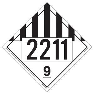 2211 Placard - Class 9 Miscellaneous