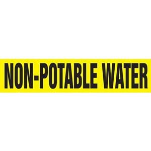 Non-Potable Water Pipe Marker - ASME/ANSI