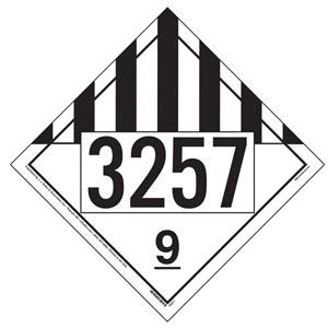 3257 Placard - Class 9 Miscellaneous