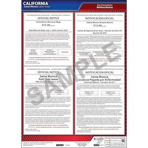 California / Santa Monica Municipal Code Poster