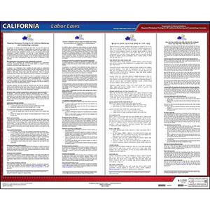 California / Cosmetology Worker Rights Poster
