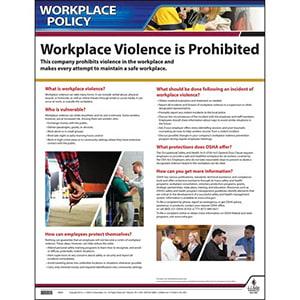 Workplace Violence Policy Poster