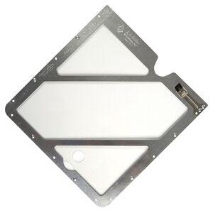 Universal Aluminum Placard Holder without Back Plate