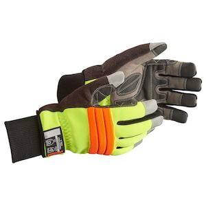 J. J. Keller® SAFEGEAR® Hi-Vis Cold Storage Winter Gloves