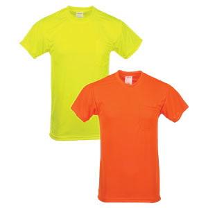 J. J. Keller® SAFEGEAR® Hi-Vis T-Shirt With Pocket, Non-Certified