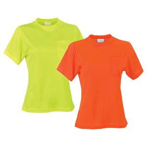 J. J. Keller® SAFEGEAR® Women’s Fit Hi-Vis Non-Certified T-Shirt with Pocket