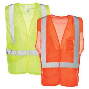 J. J. Keller® SAFEGEAR® Universal Sized Hook & Loop Safety Vest