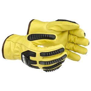 J. J. Keller® SAFEGEAR® Goatskin Cut Level A6 Oil & Gas Gloves with TPR