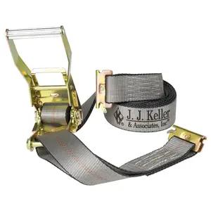 J. J. Keller® Premium Heavy-Duty Logistic Strap w/Ratchet Buckle