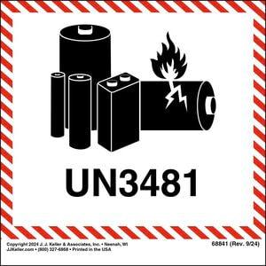 Lithium Battery Marking UN3481