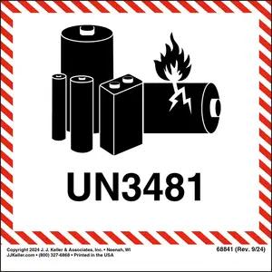 Lithium Battery Marking UN3481