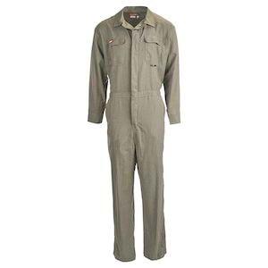 J. J. Keller® SAFEGEAR® Flame Resistant Tan Coverall CAT 2