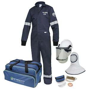 Enespro® 8 Cal Arc Flash UltraSoft Coverall Kit