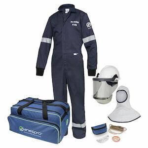 12 CAL Airlite Coverall ARC Flash Kit with Lift Front Shroud