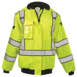 J. J. Keller® SAFEGEAR® Women’s Hi-Vis Bomber Jacket Type R Class 3