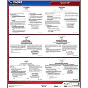 California / Los Angeles City Contractor Living Wage & Retaliation Poster