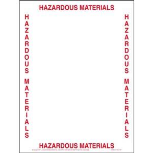 Hazardous Materials Bill of Lading Envelope