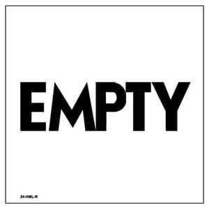 Empty Package Marking - Paper, Roll of 500