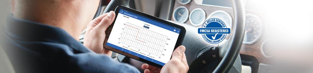 J. J. Keller® Elogs with Encompass® Fleet Safety & Compliance Platform